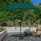 Pure Garden 9-Foot Patio Umbrella with Base, Hunter Green 50-LG1032B - alternate 1
